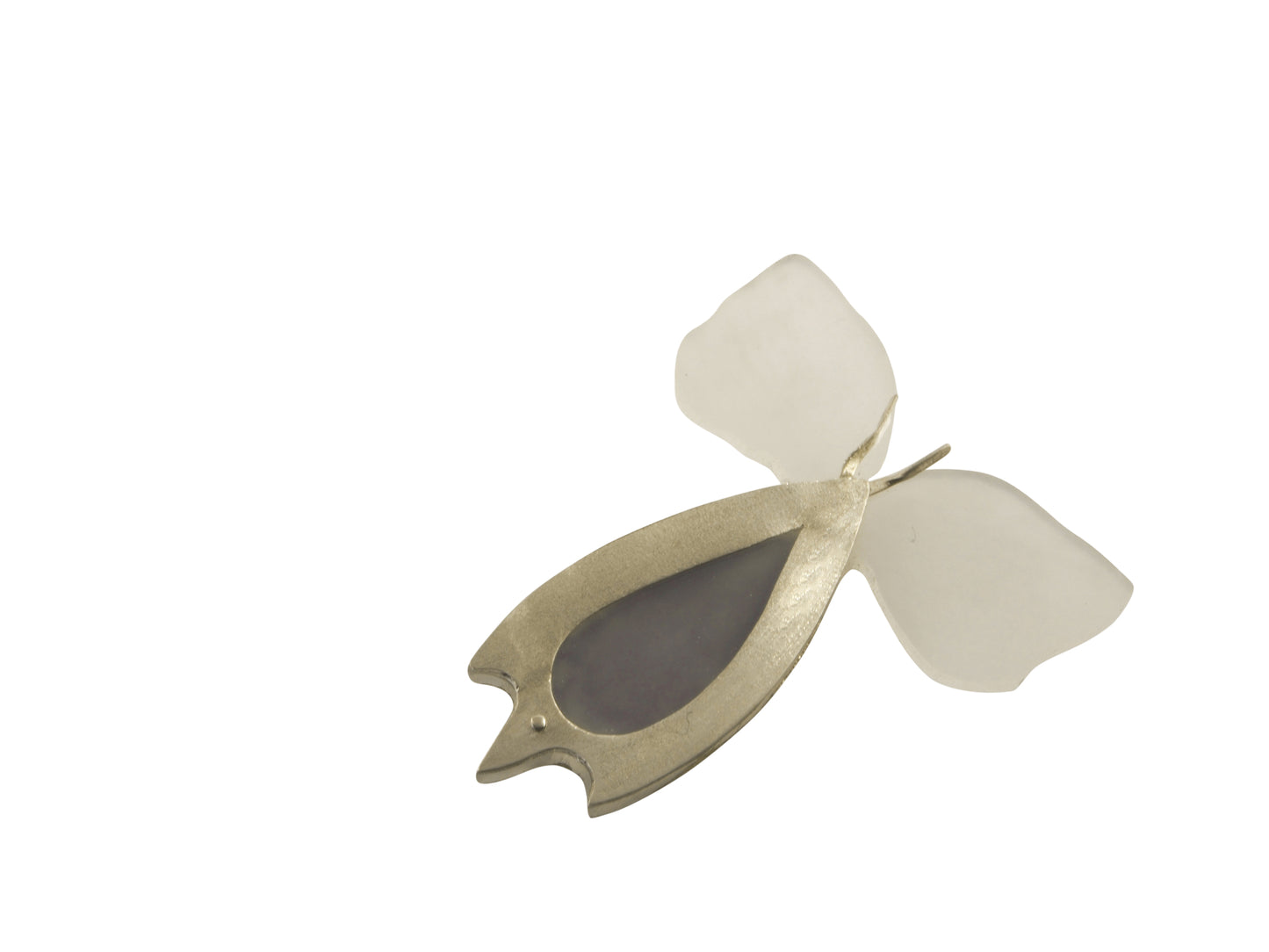 sea butterfly brooch by janine combes