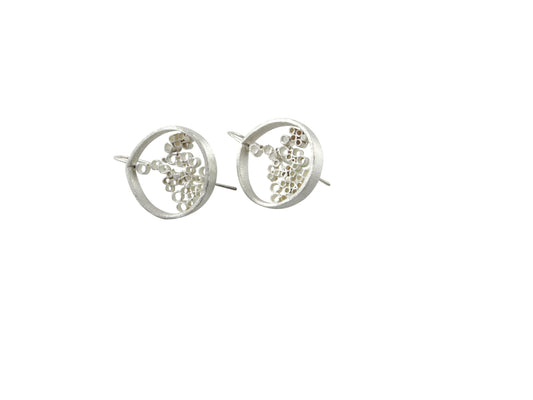 sea urchin earrings