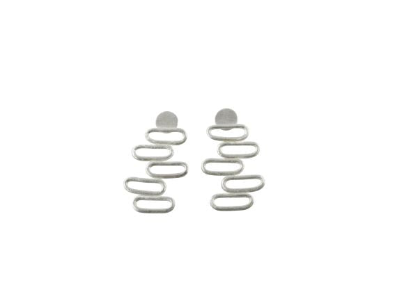 Droplet earrings are hand-crafted on Bruny Island and are made from sterling silver.