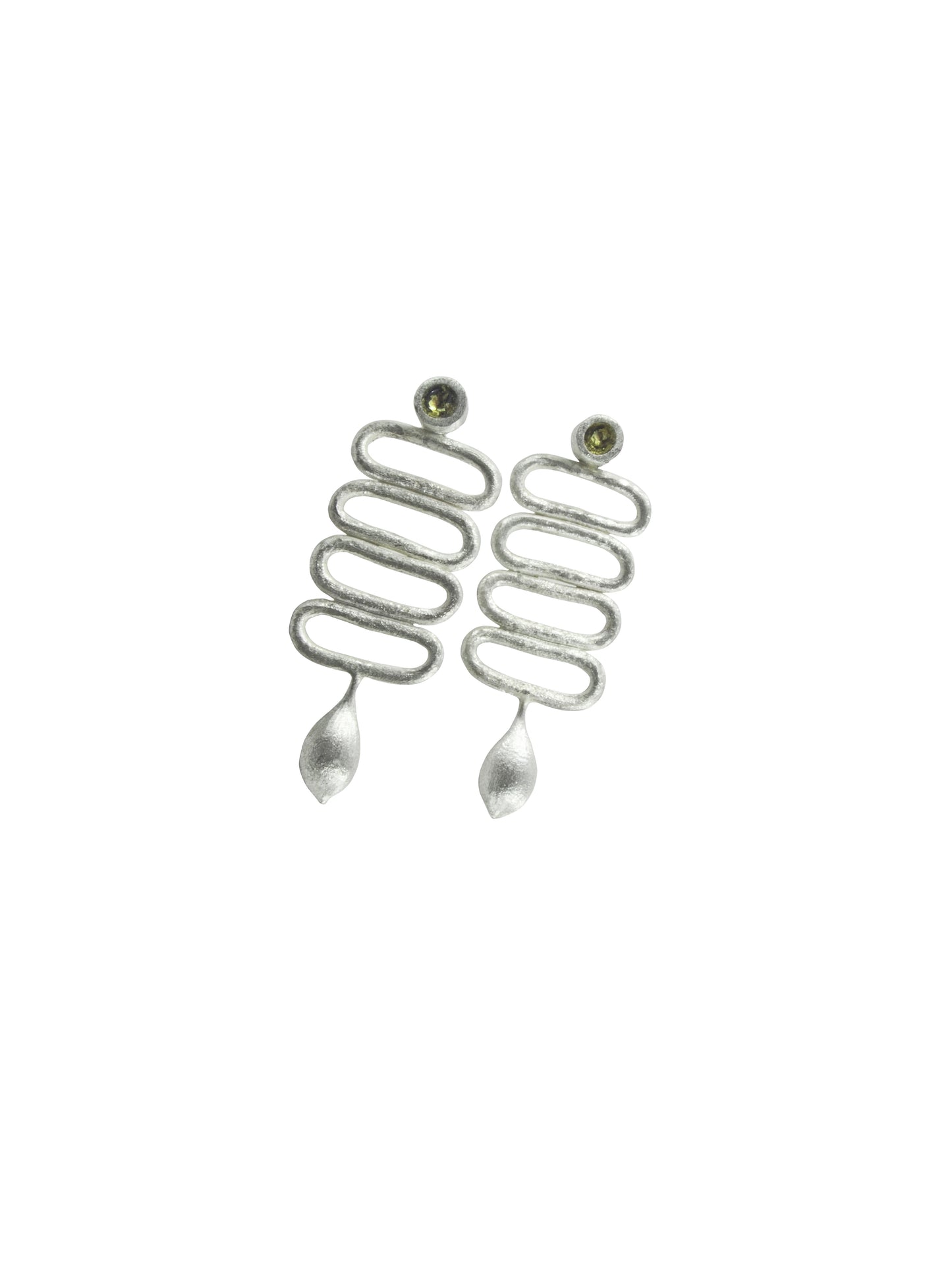 Kelp swirl earrings