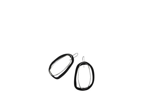 Buffalo horn earrings