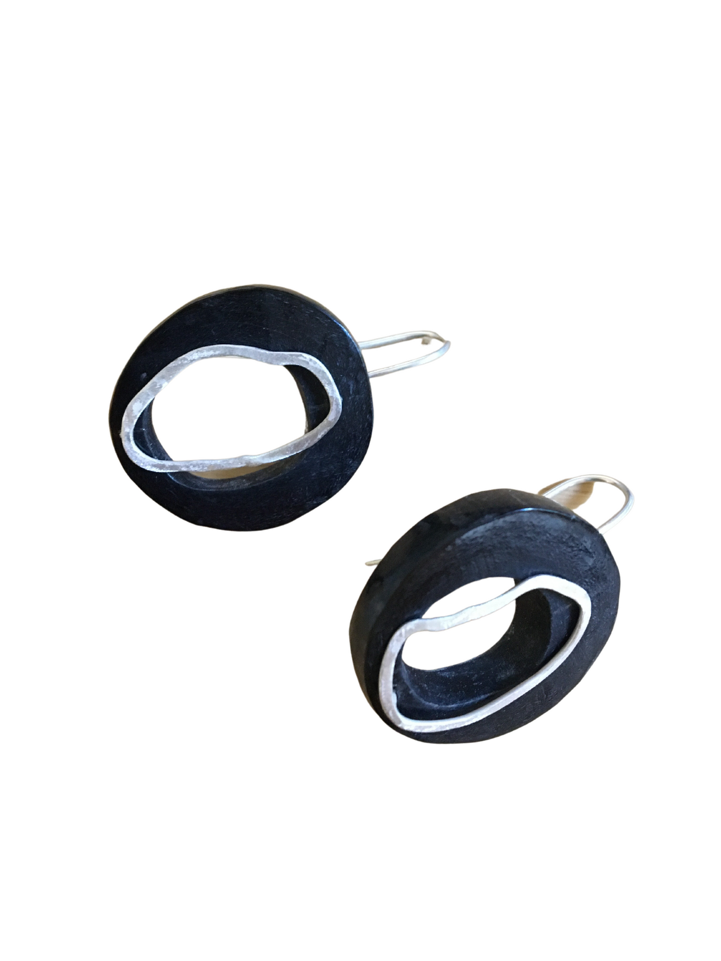 buffalo horn earrings 2