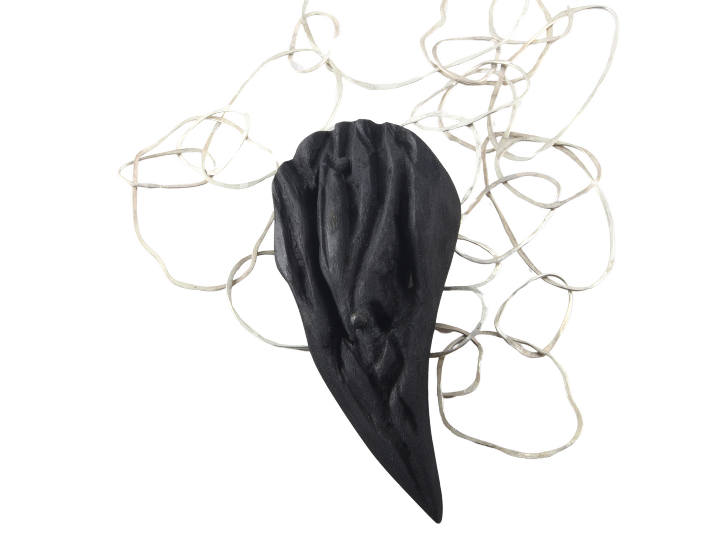shapes and textures necklace