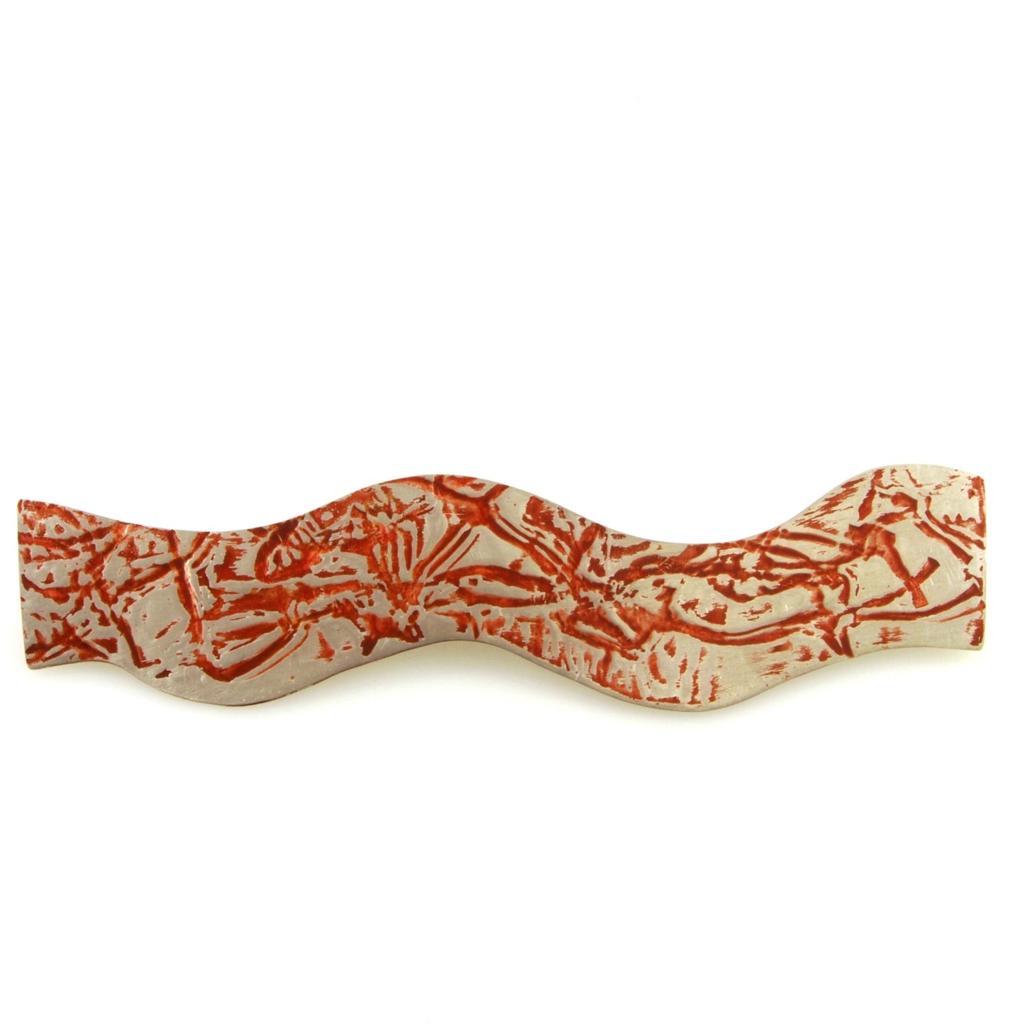 red tide brooch by janine combes 