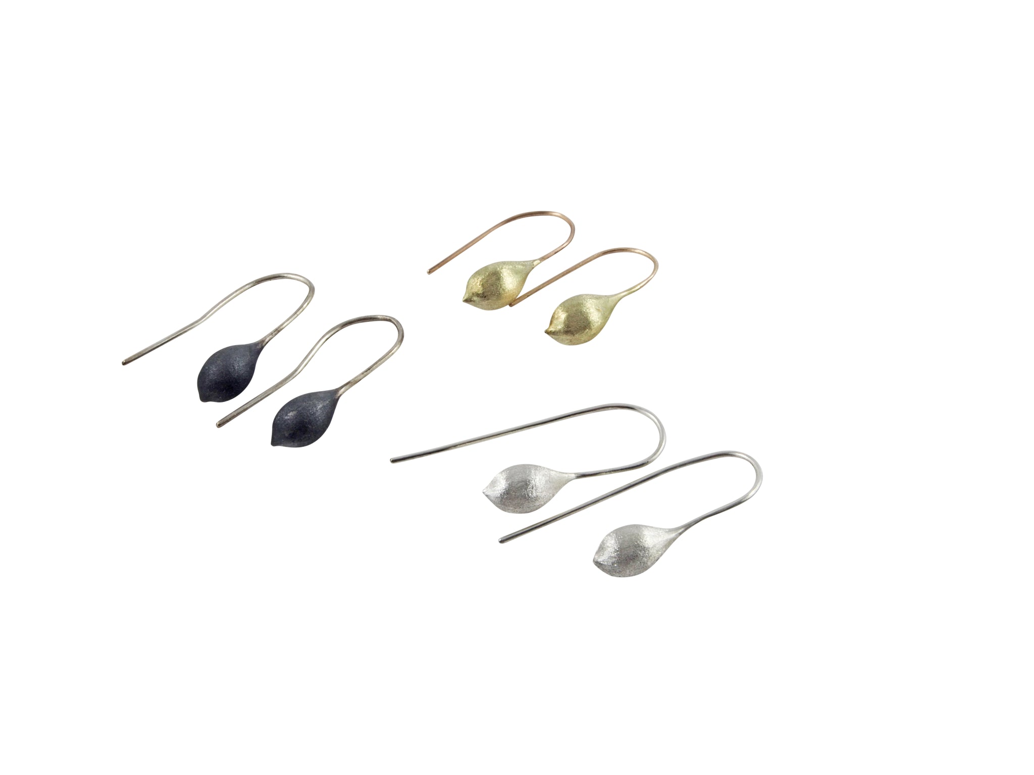 Kelp pod earrings (single)