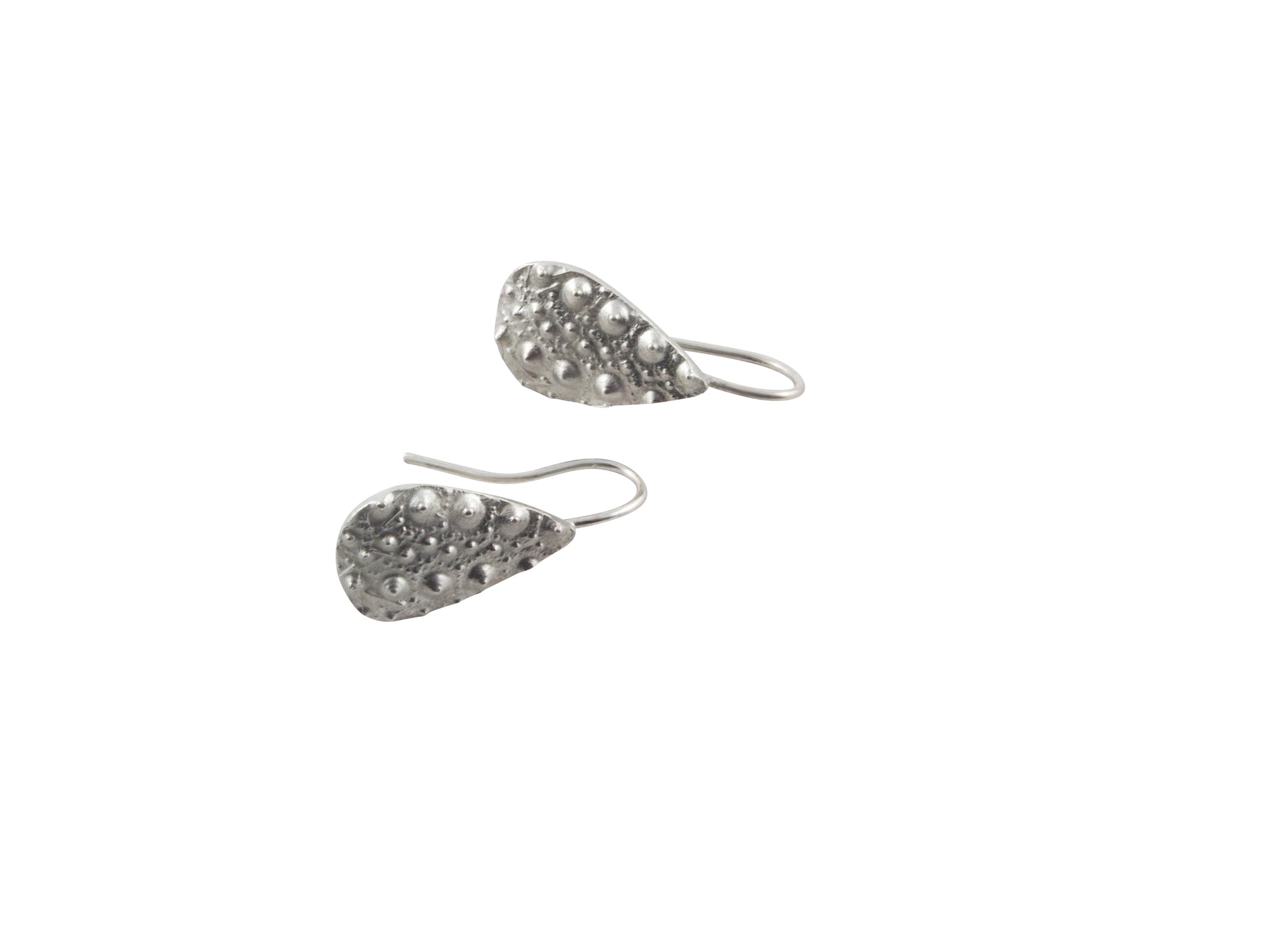 sea urchin earrings by janine combes 